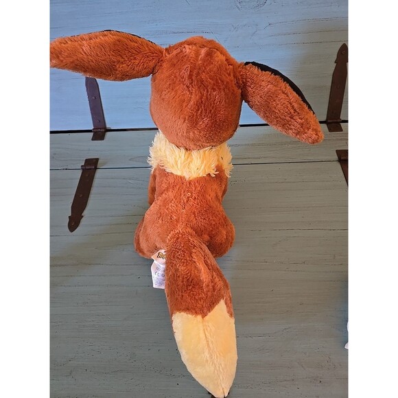 Build A Bear Workshop Pokemon Eevee Plush 18" Brown Stuffed Animal BAB Pre-owned - Picture 5 of 8